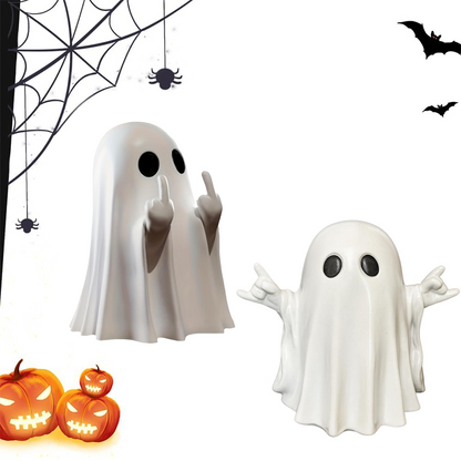 Final 3 Hours: 60% OFF Must-Have Halloween Ghost Figurine – Spooky & Funny Resin Decor, Limited Time Deal!
