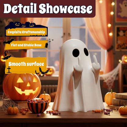 Final 3 Hours: 60% OFF Must-Have Halloween Ghost Figurine – Spooky & Funny Resin Decor, Limited Time Deal!