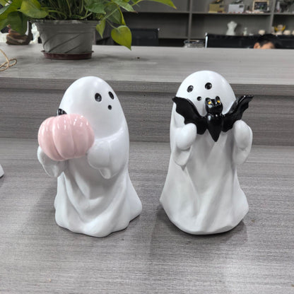 Final 3 Hours: 60% OFF Must-Have Halloween Ghost Figurine – Spooky & Funny Resin Decor, Limited Time Deal!