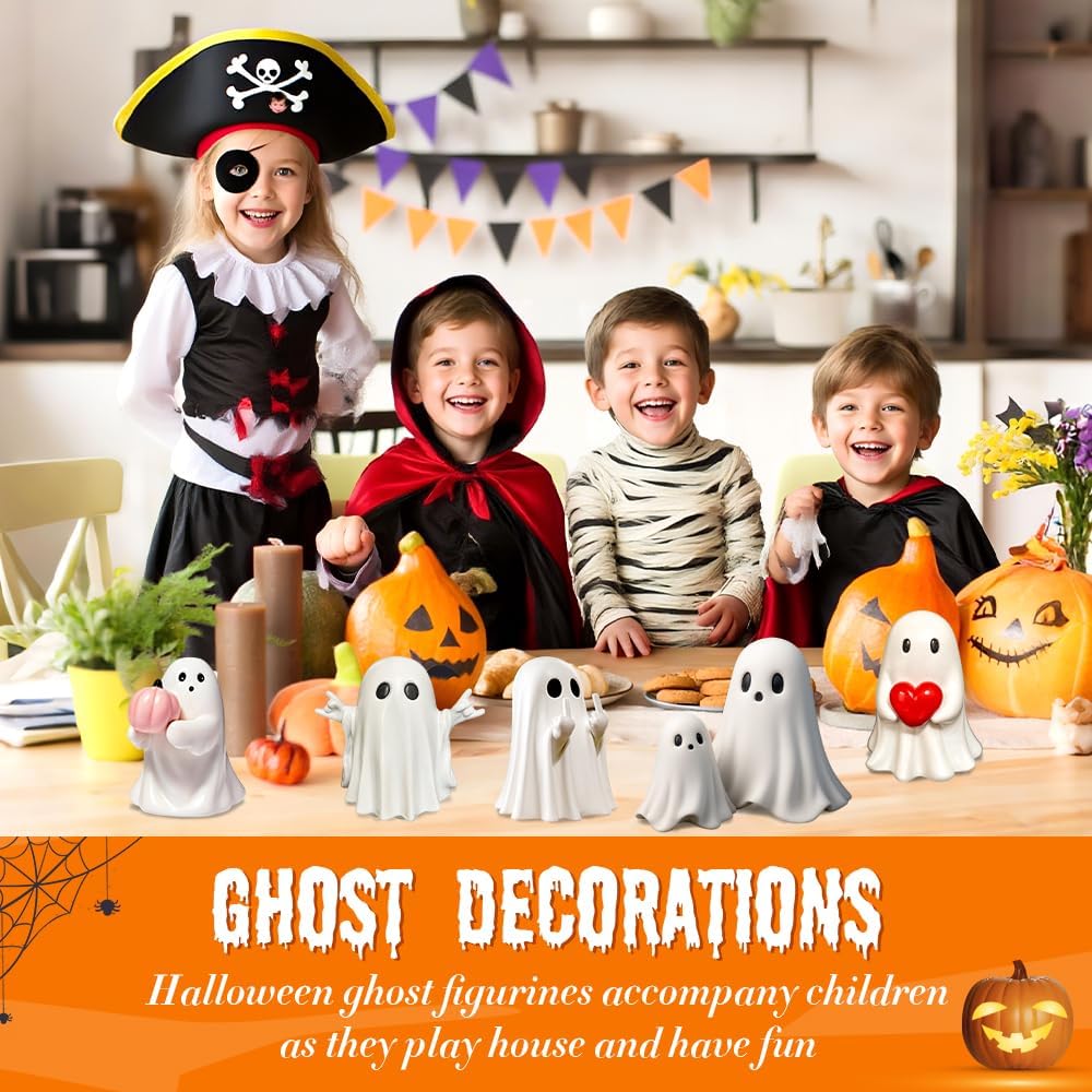 Final 3 Hours: 60% OFF Must-Have Halloween Ghost Figurine – Spooky & Funny Resin Decor, Limited Time Deal!