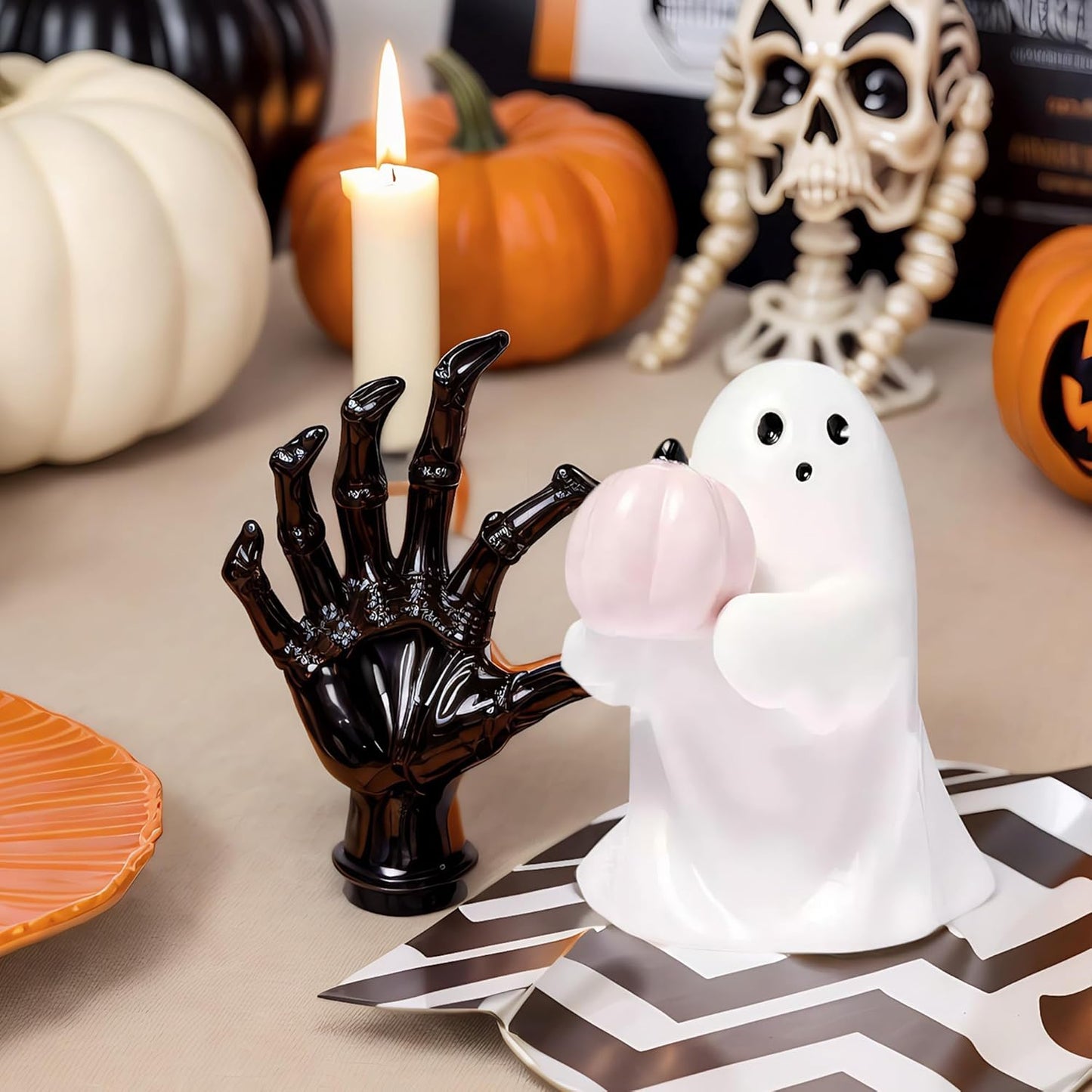 Final 3 Hours: 60% OFF Must-Have Halloween Ghost Figurine – Spooky & Funny Resin Decor, Limited Time Deal!